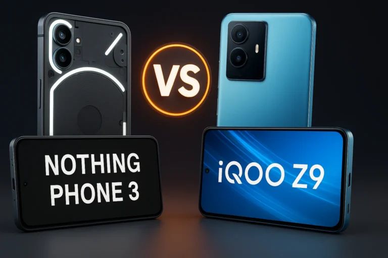 Nothing Phone 3 vs iQOO Z9